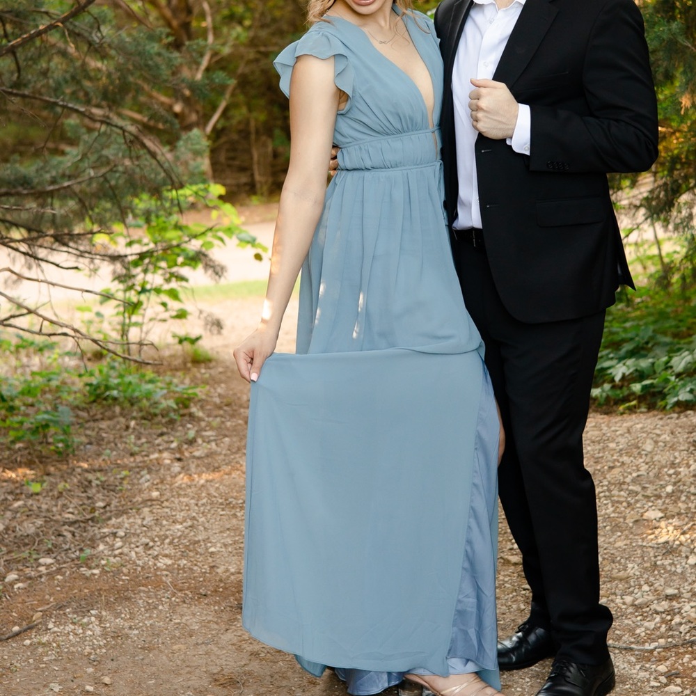 Dreamy Blue Maxi Dress
